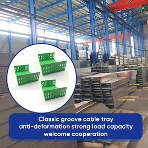 Cost Effective Groove Cable Tray Economic Wire Management Solution For Warehouse Factory Workshop Wholesale OEM ODM