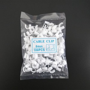 Good Quality PE Round Cable Clips