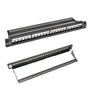 Network Cable 24 port patch panel standard 1U 19inch fit for server cabinet