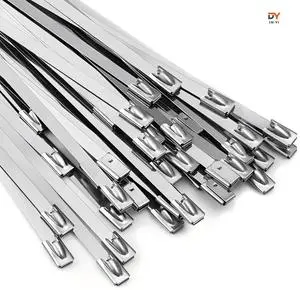 High Temperature Resistant Self-Locking Stainless Steel Cable Ties