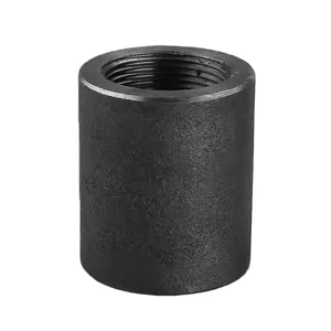 Factory Supply Certificated Approval Carbon Steel Pipe Fittings High Pressure Threaded Coupling for Oil Water Gas
