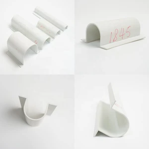 U-shape Solid PVC Plastic Trunking Cable Concealer Raceway Kits Flameproof Corrosion Resistant CE Certified