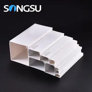 Building Materials Durable Ac Duct 150X150 Pvc Trunking/15M Cable Concealment