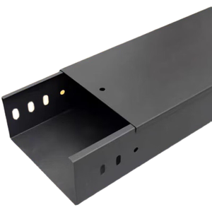 Cable Tray Supporting System Perforated Cable Tray Galvanized Steel Cable Tray