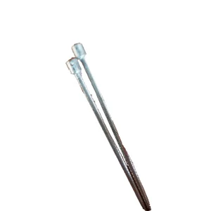 Swaged End Fitting Galvanized High Carbon Steel Wire Strand Ropes Construction Use Gas Cap Latch Lever Release Welding Cutting