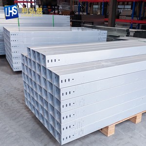 High-sales Aluminum Alloy Ventilated Cable Trays for Cable Laying Corrosion Rust Resistant Long-lasting Excellent Cost
