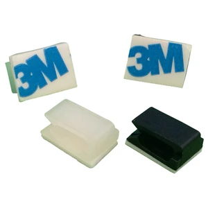Self Adhesive Cable Clips Wire Holder Clamps Car Data Cable Organizer Wire Management Cord Tie Holder Fixed Clips