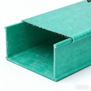 Wholesale Customized Large Span Fiberglass Cable Tray, Power Cable Tray, Cable Tray Box, Fiberglass Cable Tray