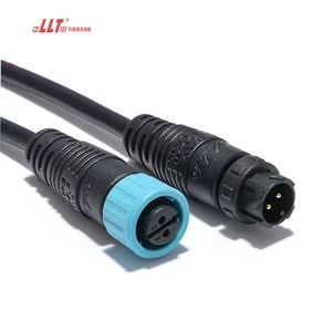 LLT Electrical Cable Connector 2pin M16 Quick Cable Connector 3 4 5 6 7 8 Pin Lighting Cable Connector