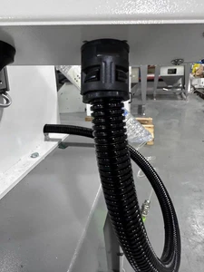 Black Nylon Corrugated Conduit Pipe for Electrical Wiring Harness Protection