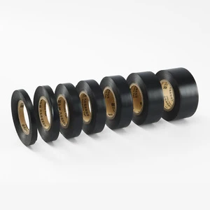 Manufacturer Waterproof Insulation Wire Harness Tape PVC Electrical Automotive Industrial Tape Sealing Fixing Black Adhesive