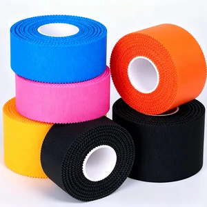Colored Cohesive Cotton Rigid Sports Tape