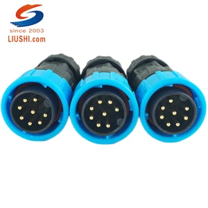 Electrical Power Cable Wire Connectors 8 Pin Plug Socket Male Female Cable Waterproof Adapt Aviation Insulation Strip Connector