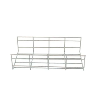 Industrial Q235 Open Wire Mesh Cable Tray-Bendable High Strength Corrosion Resistant Rust Protection