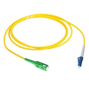 Unionfiber ODM Sc/lc SX SM UPC/APC 3m 2.00mm Pvc Cabo De Remendo De Fibra Customized Length Sc Apc Fiber Optic Patch Cord