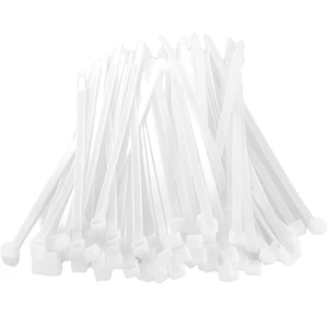 Multi-Color Nylon 66 3.6mm Self-Locking Zip Cable Tie 200mm Electrical Industrial Use CE ROHS Certified for Brand