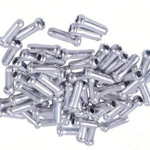 Aluminum Alloy Bicycle Cable End Caps Wire Cap Derailleur Brake Shifter Accessory Silver 089 Made in Canada