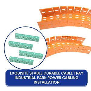Popular Perforated Cable Tray Full Color Size Customization Competitive Price Lightweight Design Ceiling Installation