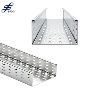 Custom Perforated Cable Tray Hot Dip Galvanized Steel Cable Trunking Duct Factory Price