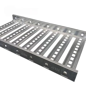 Heavy Duty 600mm Hdg Galvanized Perforated Industrial Wiring Cable Tray Carbon Steel Perforated Cable Tray For Network