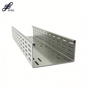 High Quality Sturdy Perforated Stainless Steel Aluminum Cable Tray Durable Cable Tray