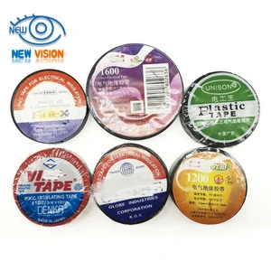 Fireproof Insulation Rubber Black Vinyl Fire Resistant Pvc Adhesive Retardant Insulating Electrical Tape