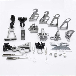 Outdoor Tensor Fibra Drop Ftth Accessories Clamp Anchor Clamp Fiber Cable Brackets Manufacturer Cable Fitting Price