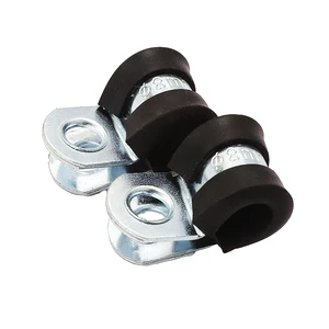 .304ss Stainless Steel P Type Cable Rubber Lined Hose Clamp