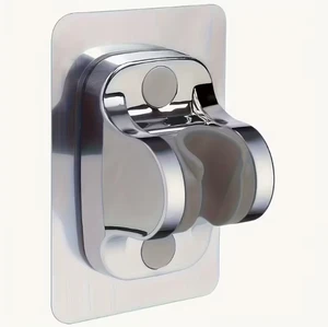 No-Drill ABS Adhesive Shower Bracket-Waterproof Anti-Corrosion Damage-Free Installation for Rental Apartments (2-Year Warranty)