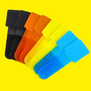 Wholesale Self Adhesive Hook and Loop Cable Tie Magnetic Cable Clips Cable Management Accessories
