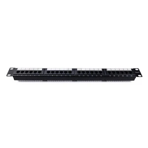 1U 24 Port Patch Panel