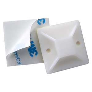 SZS High Quality Self-Adhesive Nylon Cable Tie Holder TM 20 Model Industrial Household Use Management Wire Fixing Mounts