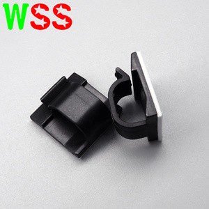 WEICHIMEI Upgraded Wire Clips for Electric Wires Cable Management Under Desk, Car, Wall, Extension Cord, Ethernet Cable, TV-Coax