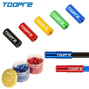 TOOPRE Mountain Road Bike Shift Brake Cable Ends Line Cap Wire Tube Plugs Aluminum Alloy 4mm 5mm MTB Bicycle Cable Cap