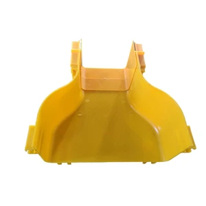 Factory Price Yellow Plastic Optic Runner Cable Tray Fiber Management Tray for Cable Laying Raceway Wire Tray