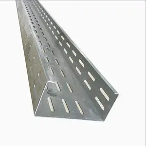 JS Factory Custom Industrial Construction Cable Tray Stainless Steel Wire Mesh Powder Coated Perforated Cable Laying ISO9001