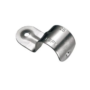Hot Sale Single Hole Metal Cable Clips Half Saddle Conduit Pipe Clamp for Effective Organization