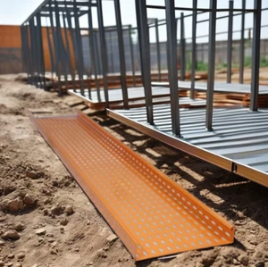 FinePunch FP-CT-MS-002 Mild Steel Cable Tray Powder Coated for Industrial Cable Routing Made in India