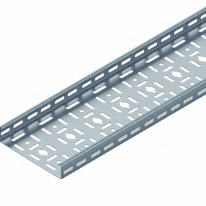 Non-flammable Steel Ladder Tray and Heavy Duty Cable Management Tray with 129kg/m Load Capacity