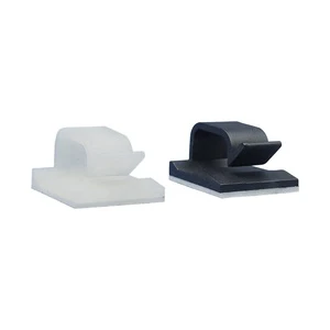 High Quality Style Plastic Self-adhesive Multipurpose Wire Cord Cable Drop Clip