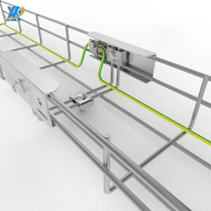 Metallic Cable Tray Holder Electrical Wire Mesh Cable Tray