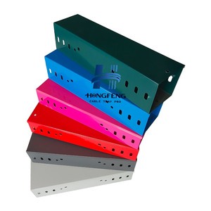 Galvanized Steel Cable Trunking Powder Coated Cable Duct and Trays for Industrial & Construction Stainless Steel Cable Laying