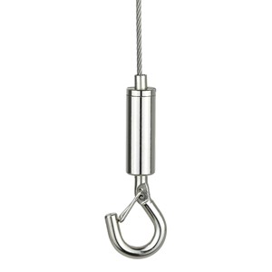 Wholesale Brass Cable Gripper Wire Suspension Kit Hanging Kit With Wire Rope And Hook Cable Gripper