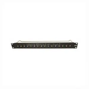 Original Brand FTTH Fiber Patch Panel 1U LOADED SLIM PANEL 16 X 50 BNC CP30188 Fiber Sliding ODF Boxes Enclosures Made in China