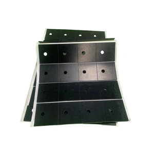 Custom Size Self-Adhesive EPDM Rubber Foam Pads, UV Resistant Waterproof Sealing Cushion Pads for Solar PV Mount Brackets