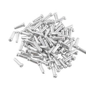 Bicycle Brake Cable End Caps, Alloy Road Mountain Bikes Brake Tips Shifter,Cable Gear Wire End Tips Crimp