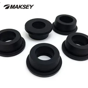 MAKSEY Pressure Resistant Cable Wire Protector Colored Rubber End Caps Grommet 5-201.5mm T Shape Rubber Washer Solid O-ring Plug