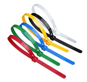 Self-Locking Nylon Tie Straps Thickened Colored Cable Ties 100mm for Electrical & Industrial Use -10~+80