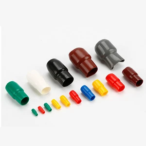 Standard V Series Factory Price Flexible Soft PVC Vinyl Cable End Cap Terminal End Cap Cable Lug Cover