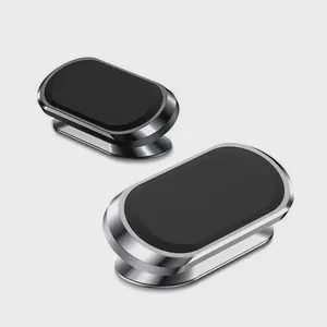Custom Logo Universal 360 Degree Rotation Magnetic Zinc Alloy Foldable Phone Mount New Design Car Dashboard GPS Upgrade Phone